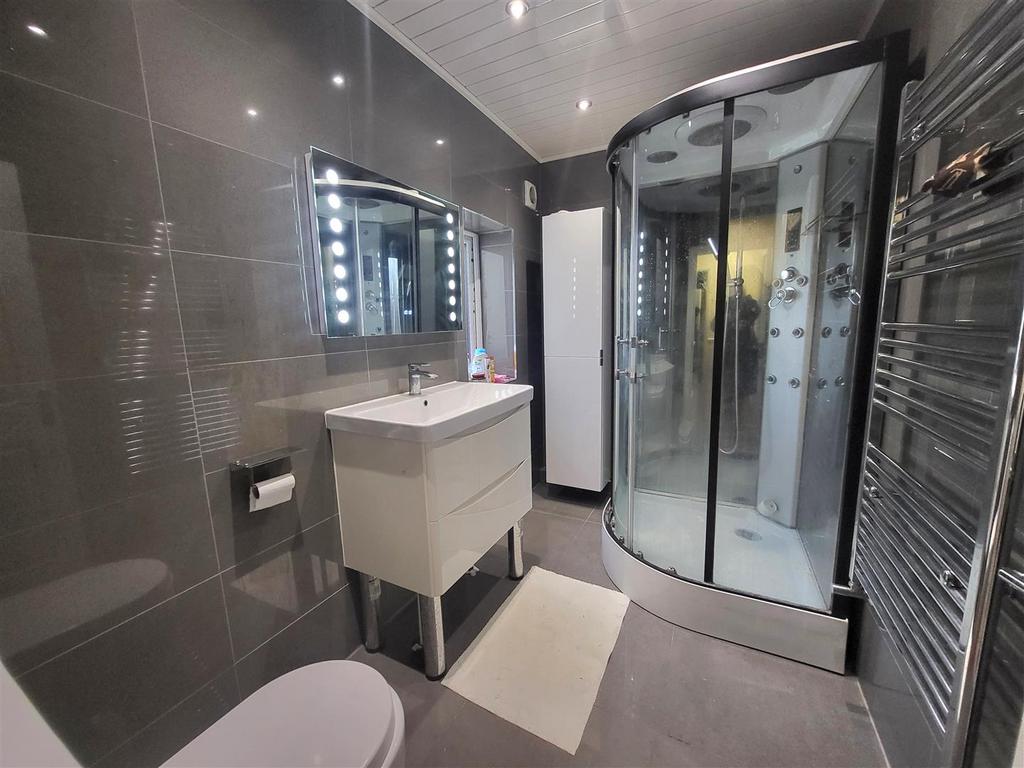 Upstairs shower room