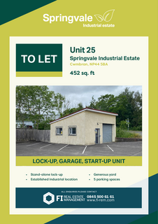 Industrial development to rent, 25 Springvale Industrial Estate Cwmbran NP44 5BA
