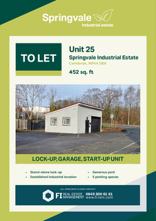 Industrial development to rent, 25 Springvale Industrial Estate Cwmbran NP44 5BA