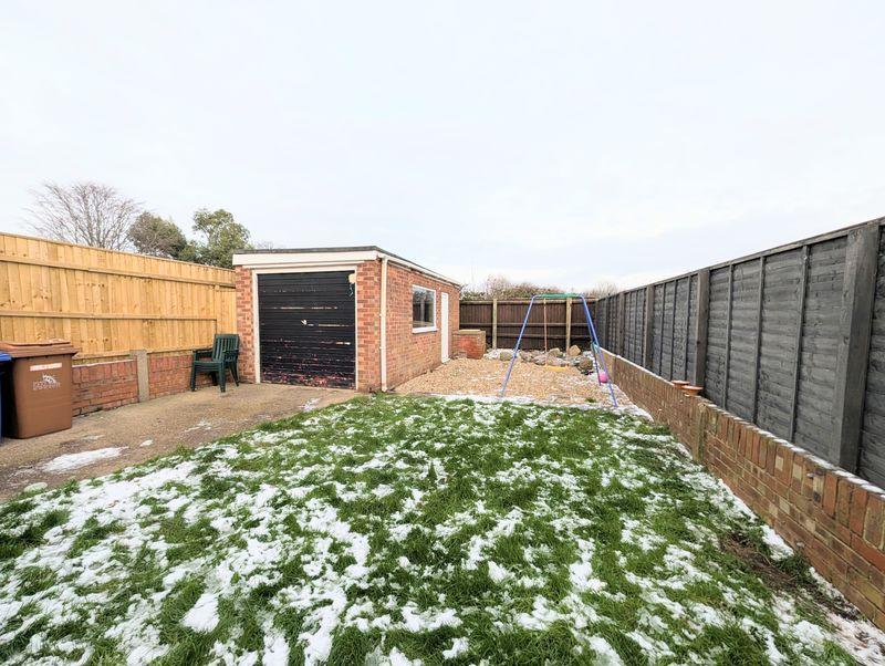 Rear garden