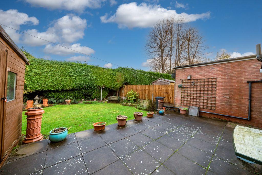 Rear garden
