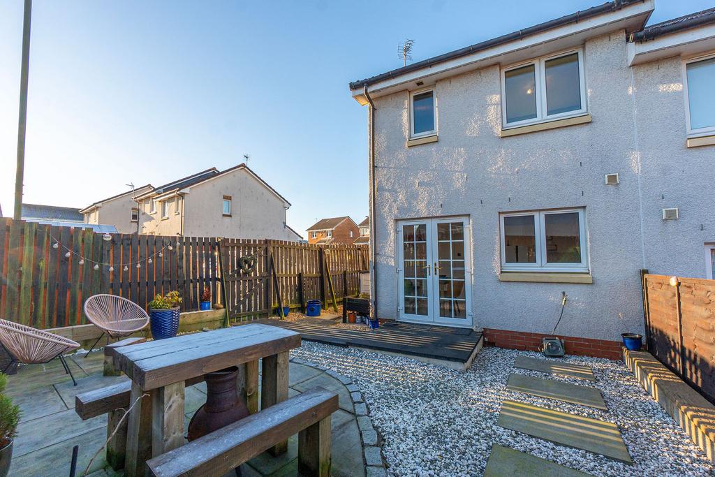 Rear of Property