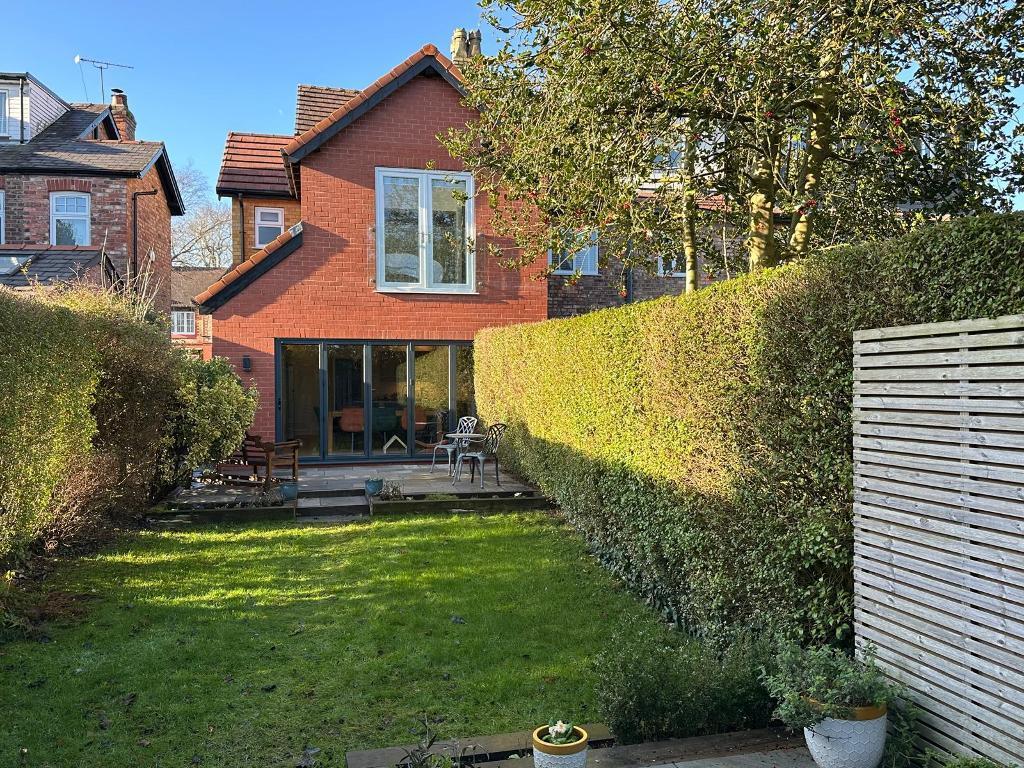 Rear garden view