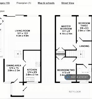 3 bedroom terraced house to rent, Saville Crescent, Ashford, TW15