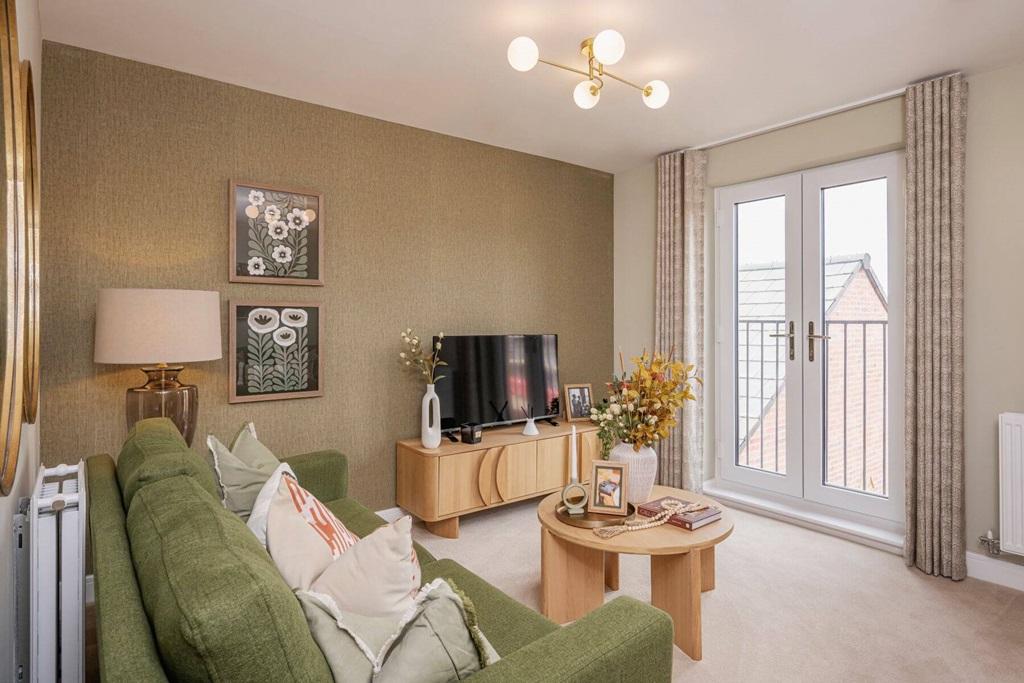 A bright and open lounge is the perfect space...