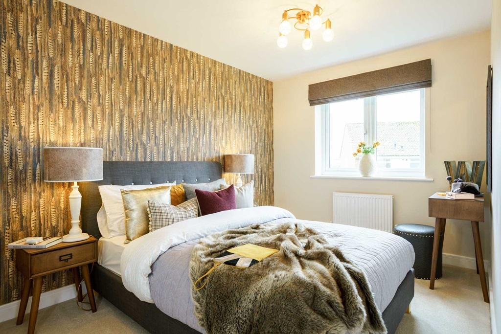 The fourth bedroom is a good size, perfect...