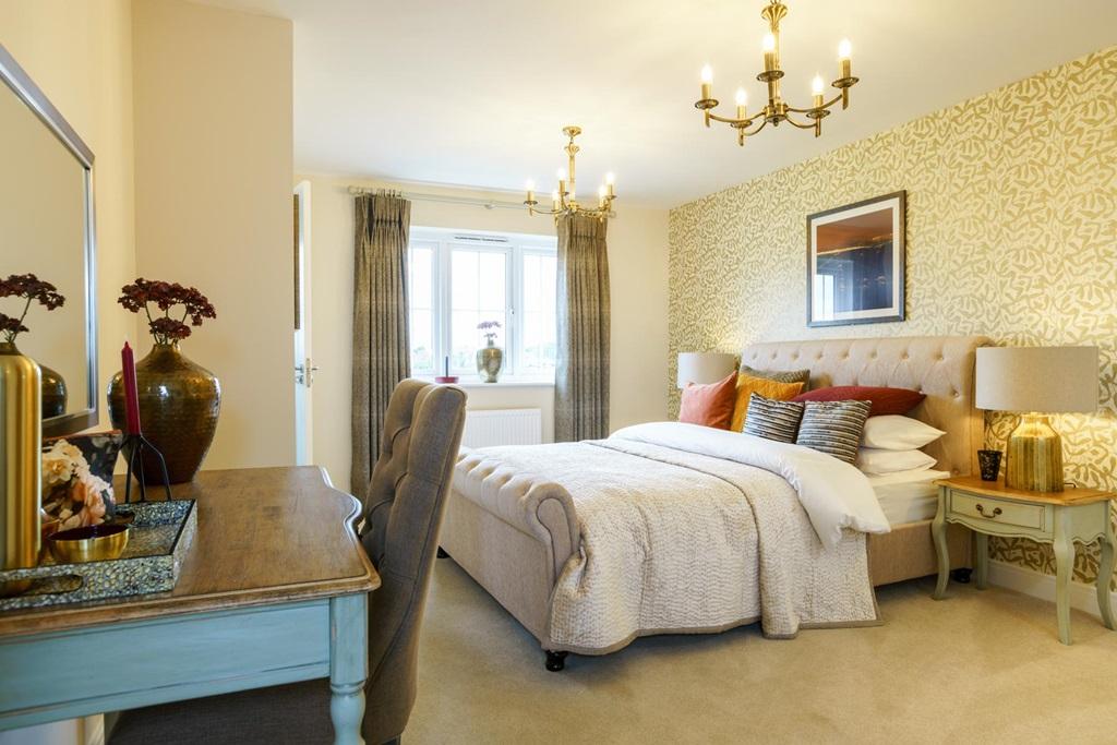 Main bedroom with ample wardrobe and dressing...