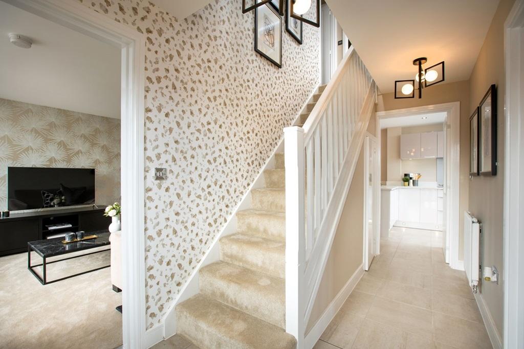 A welcoming hallway