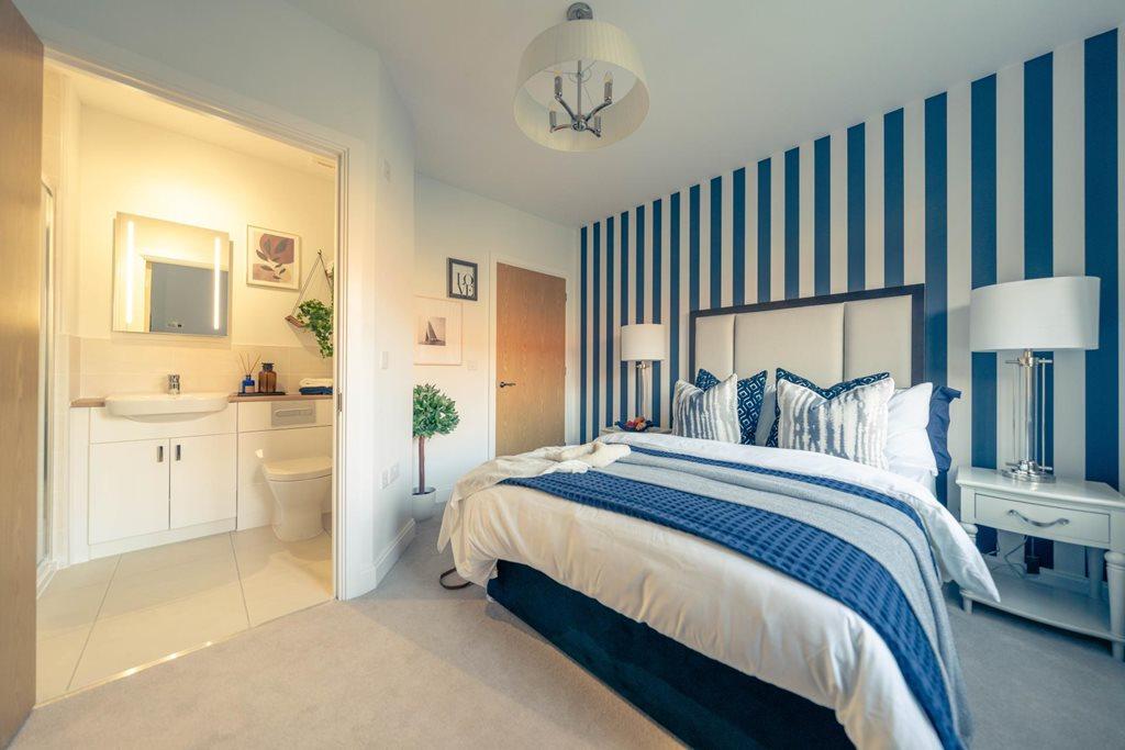 Typical master bedroom