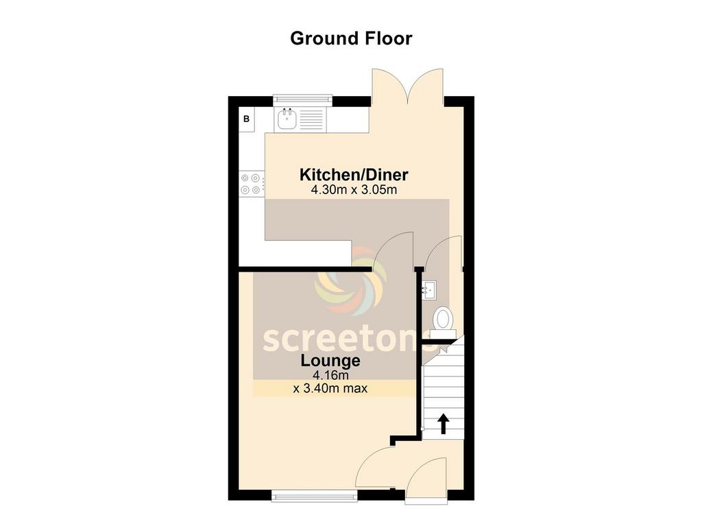 4 Canalside, West Street, Thorne - Ground Floor.JP