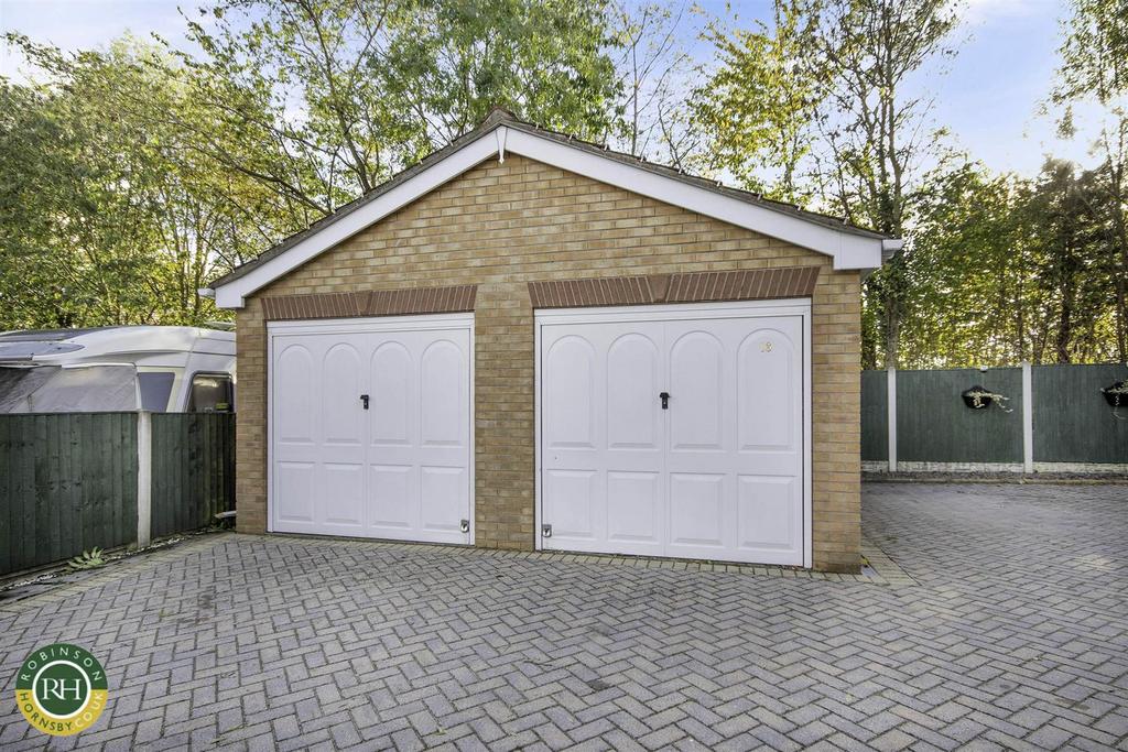 Double garage