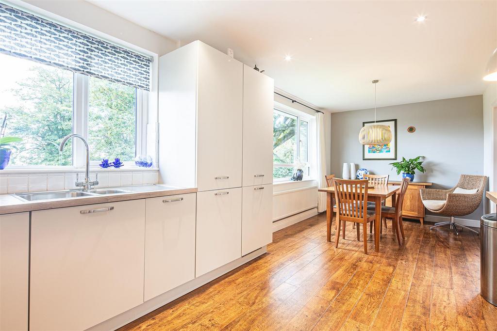 Kitchen through to dining