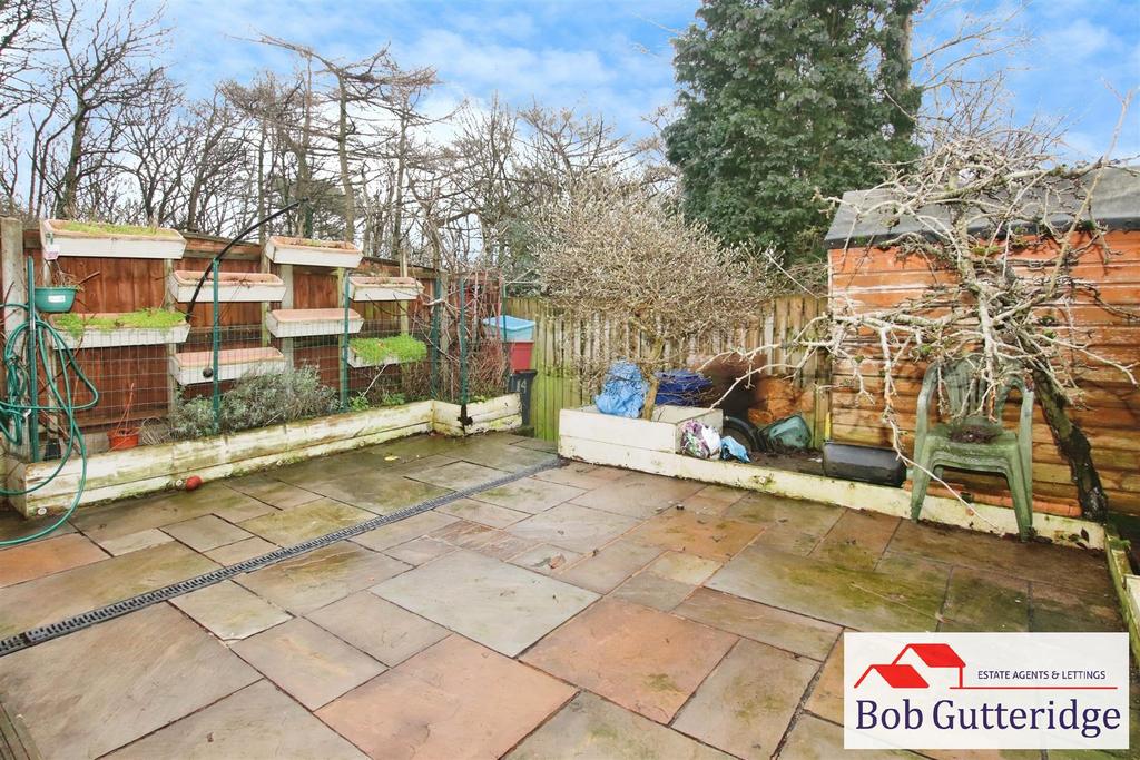 Enclosed rear garden