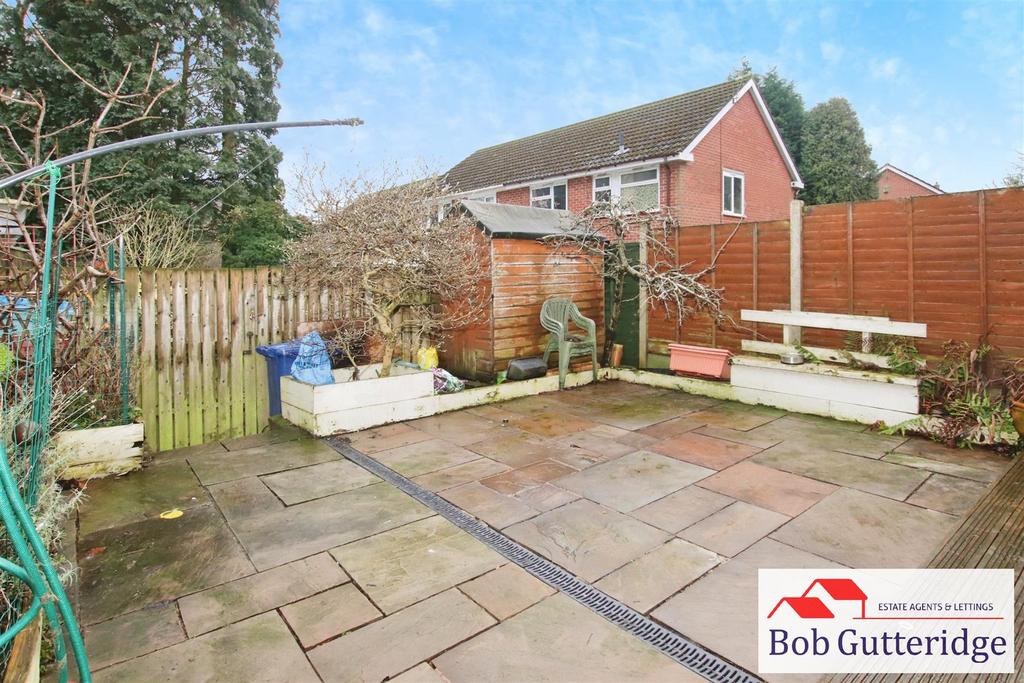Enclosed rear garden