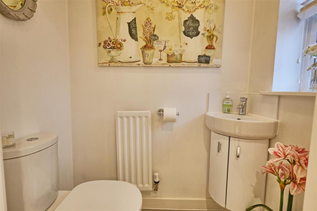Downstairs cloakroom