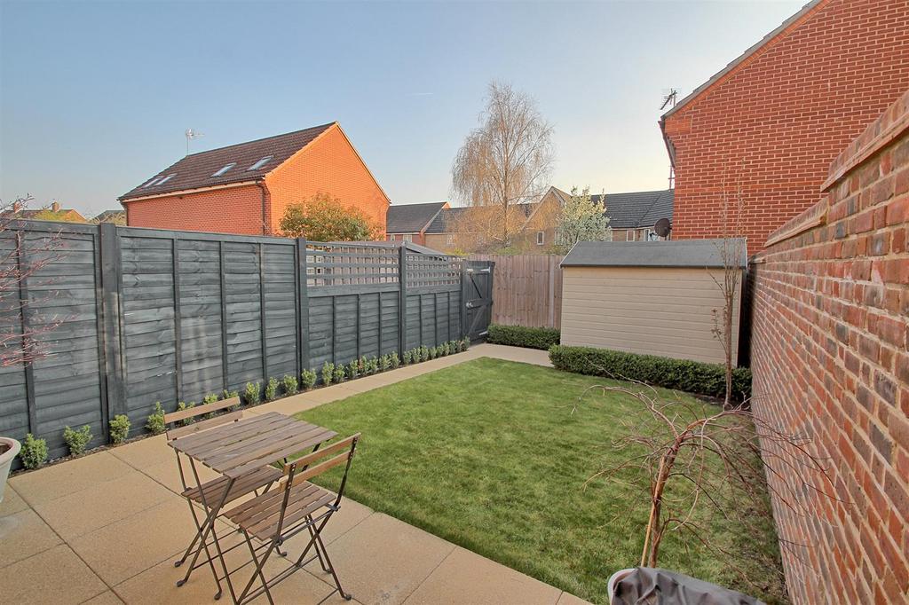 Rear garden