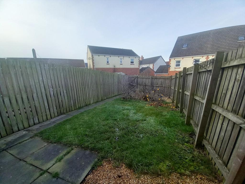 Rear garden
