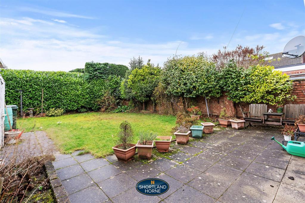 Rear garden