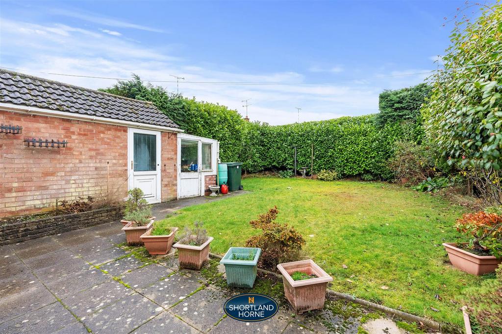 Rear garden