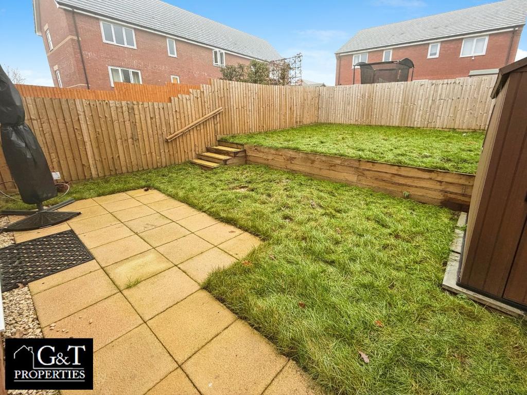 Rear garden