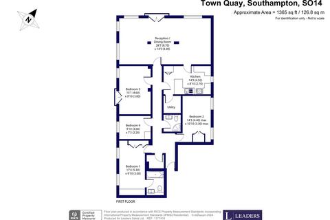 4 bedroom flat to rent, Porters House, Town Quay, SO14