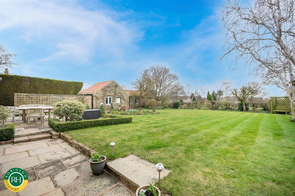 Rear gardens