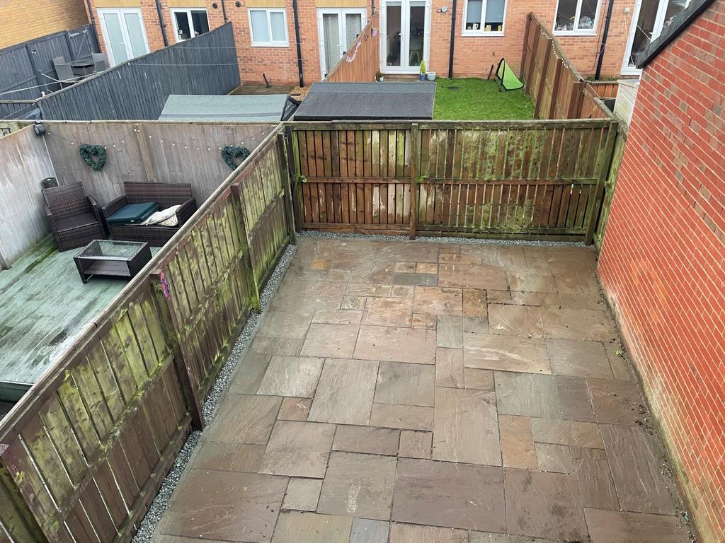 Rear garden