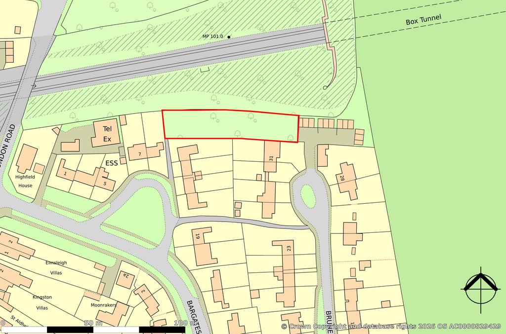 Map land-at-brunel-way-box-corsham-sn13-8lr detail