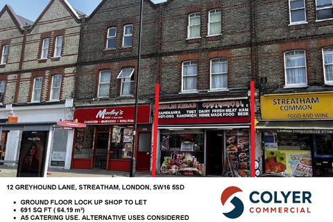 Restaurant to rent, 12 Greyhound Ln London SW16 5SD