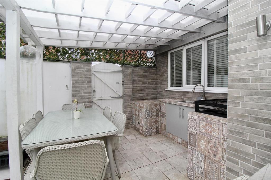 Covered Seating Area/ Outside Kitchen