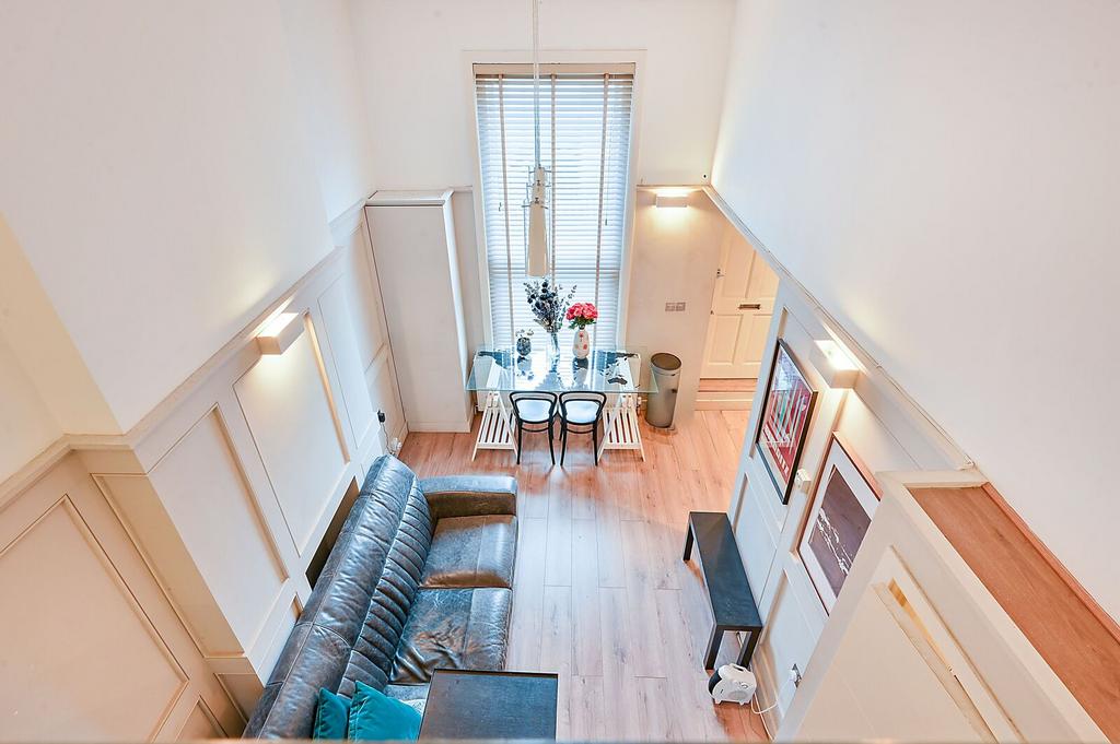 Open-plan living area, open plan living