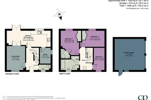 3 bedroom semi-detached house for sale, Fildyke Road, Meppershall, Shefford, SG17