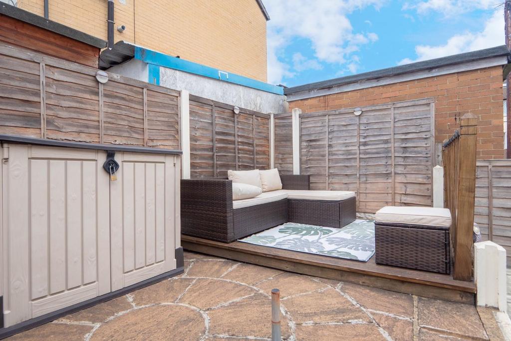 Rear garden