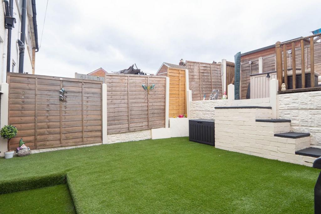 Rear garden