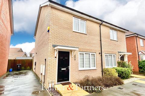 2 bedroom semi-detached house for sale, Ellis Road, Thorpe-le-Soken, Clacton-on-Sea, Essex, CO16