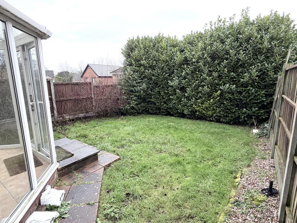 Rear garden
