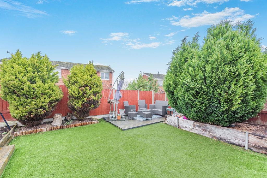 Rear garden