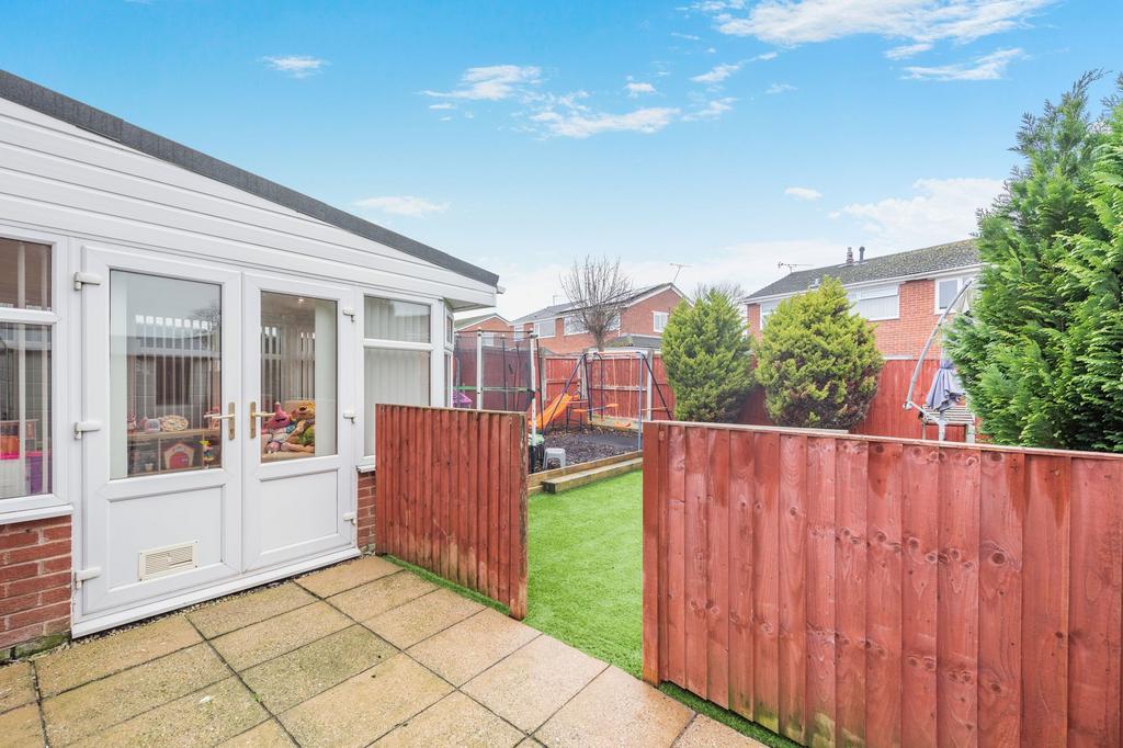 Rear garden