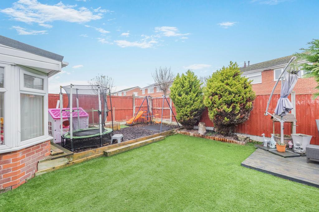 Rear garden