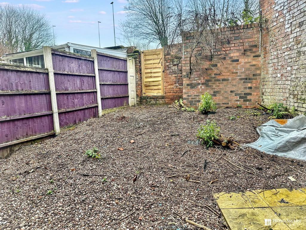 Rear garden