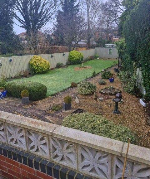South Facing Rear Garden