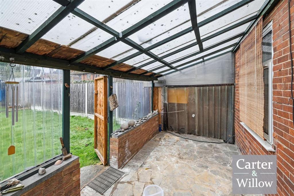 Covered patio