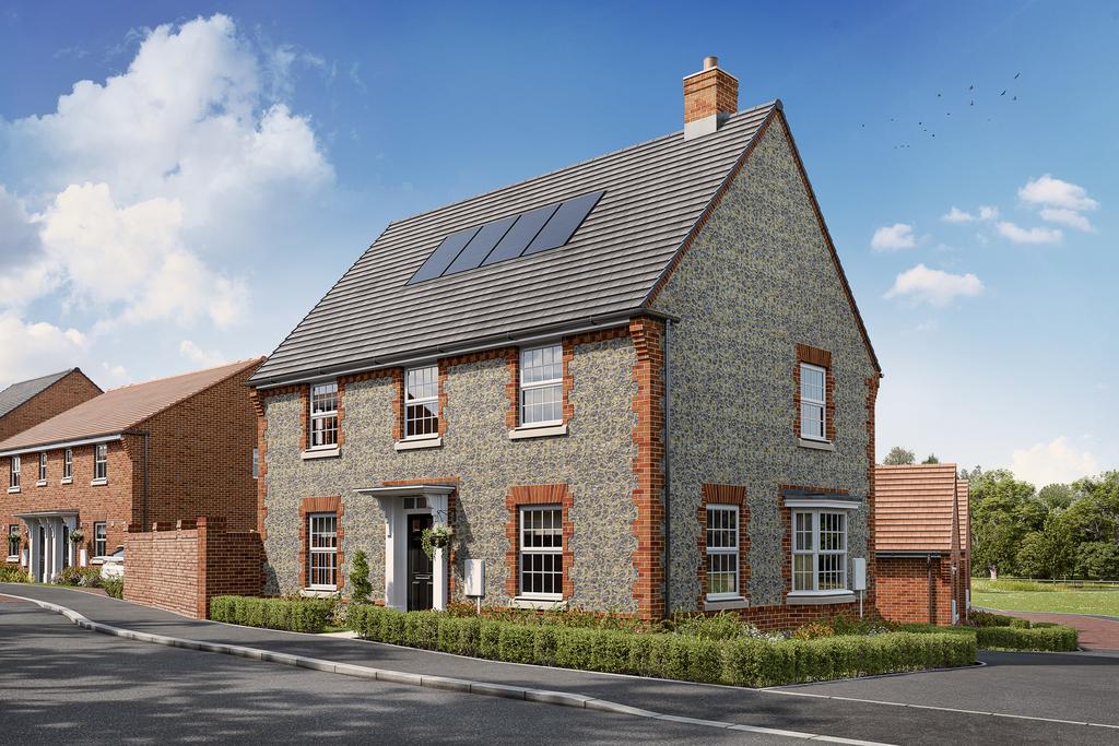 External CGI of the Pennine housetype