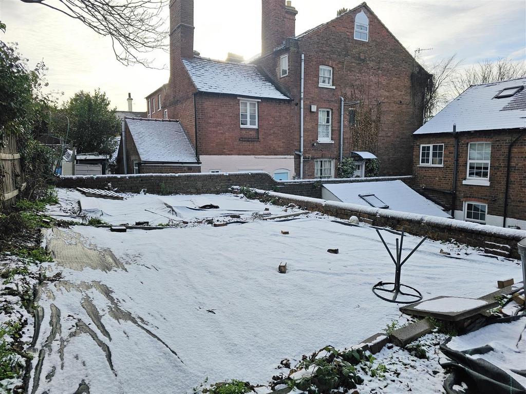Raised Rear Garden