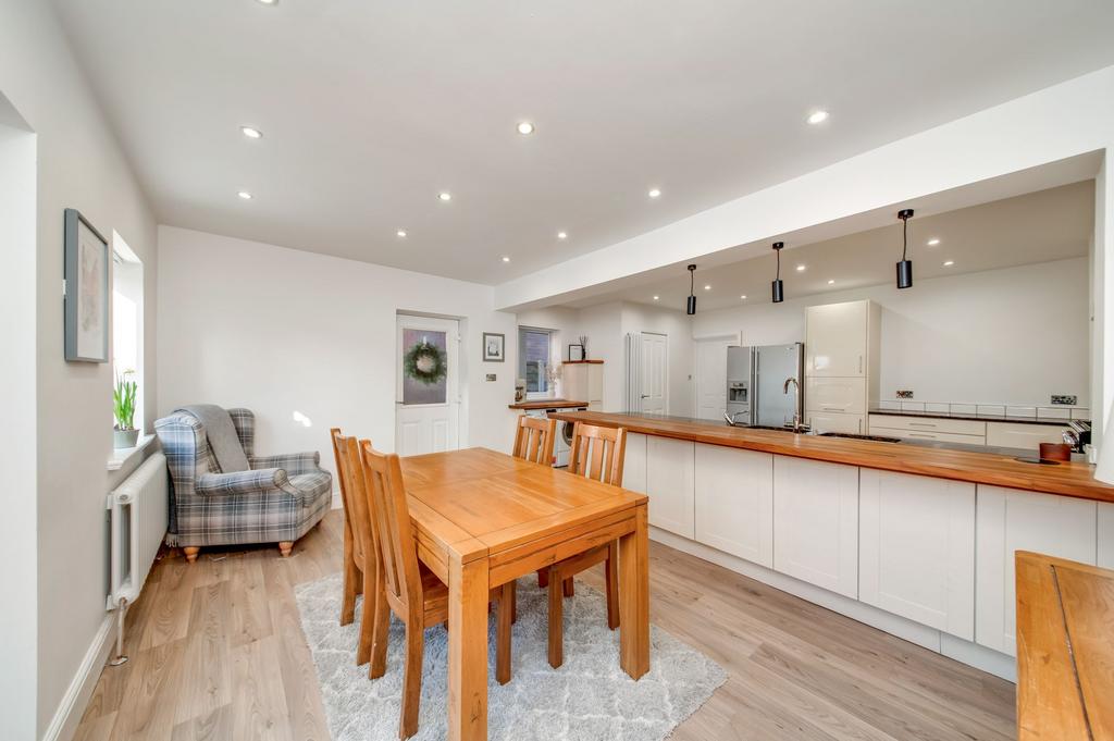 Open plan dining kitchen