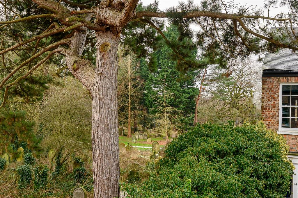 Views over the churchyard