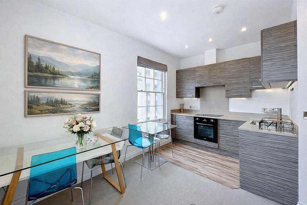 Open plan kitchen
