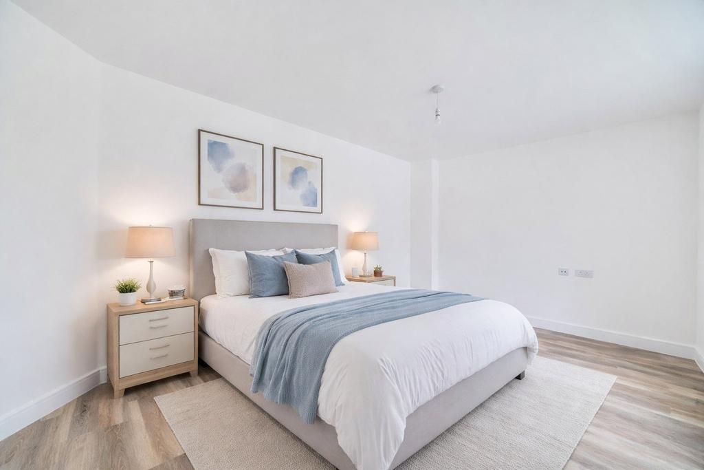 Staged Bedroom