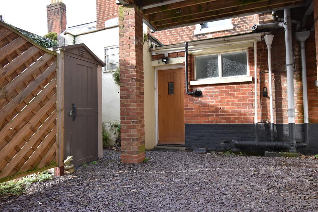 Rear entrance