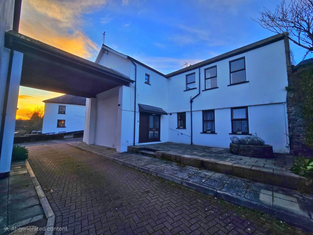 External at dusk